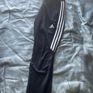Adidas Black and White Joggers